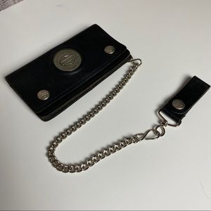 NWOT Harley Davidson leather motorcycle wallet